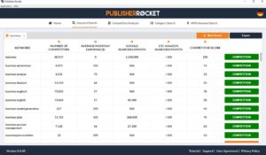 Publisher Rocket